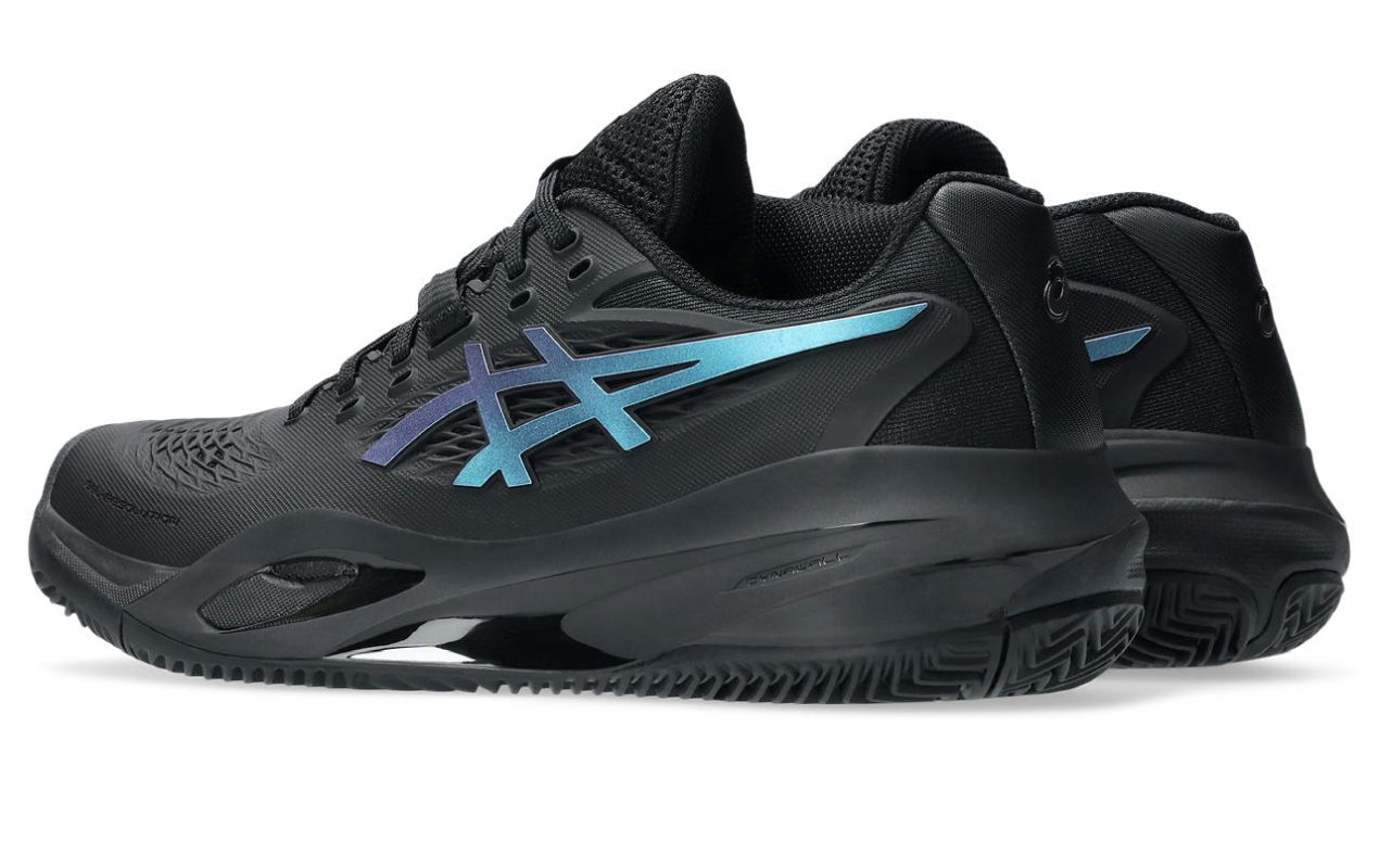 Asics Gel-Resolution X Clay Night Energy - black/prism blue 