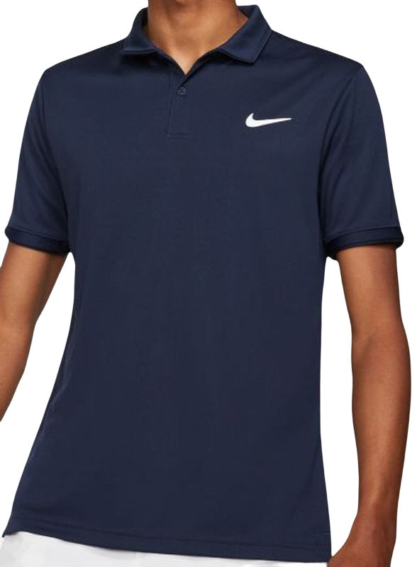 Nike Court Dri-Fit Victory Polo M - obsidian/white Nike Court Dri-Fit Victory Polo M - obsidian/white