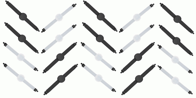 Pro's Pro Watch Damper 20P - white/black