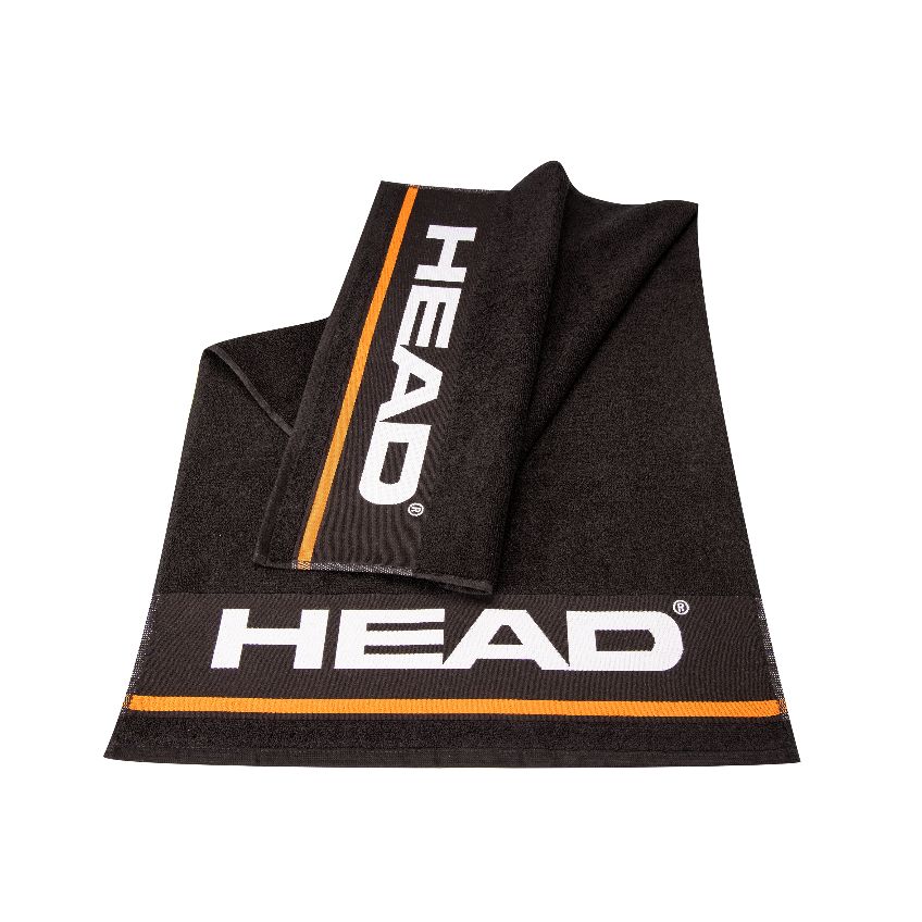Head Towel S New - black