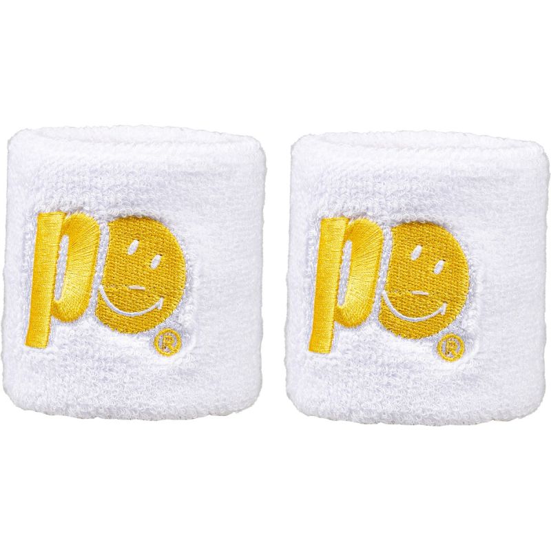 Prince X Smiley Wristband Short 2P - white