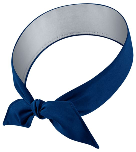 Bandana Tenisowa Nike Tennis Headband - blue jay/white