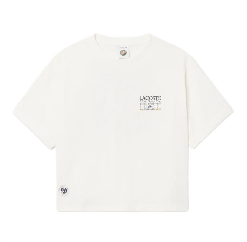 Lacoste Roland-Garros Edition Graphic - white