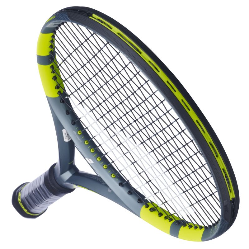 Babolat Pure Aero 98 Gen-9 - metallic dark forest/yellow + string Babolat Pure Aero 98 Gen-9 - metallic dark forest/yellow + string