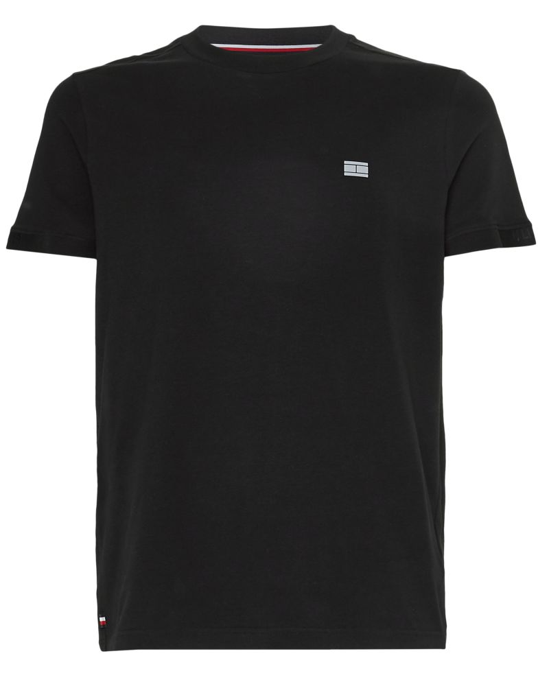 Tommy Hilfiger Tech Essentials Short Sleeve Tee - black Tommy Hilfiger Tech Essentials Short Sleeve Tee - black