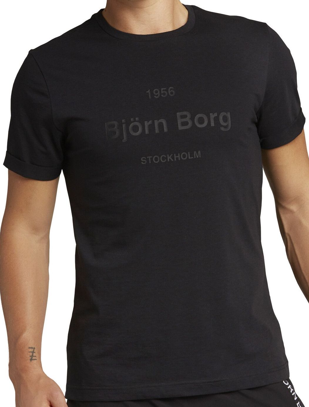 Björn Borg Tee Art Art M - black beauty Björn Borg Tee Art Art M - black beauty