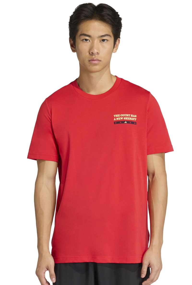 Adidas Padel Wanted Graphic - red