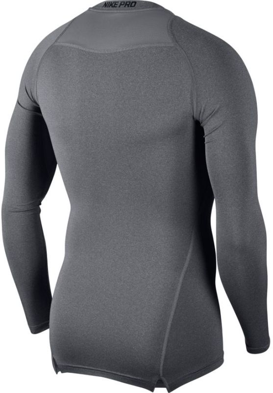 nike-pro-ls-comp-top-carbon-heather-2 Nike Pro LS Comp Top - carbon heather