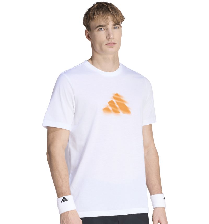 Adidas Clay In Not Graphic - white