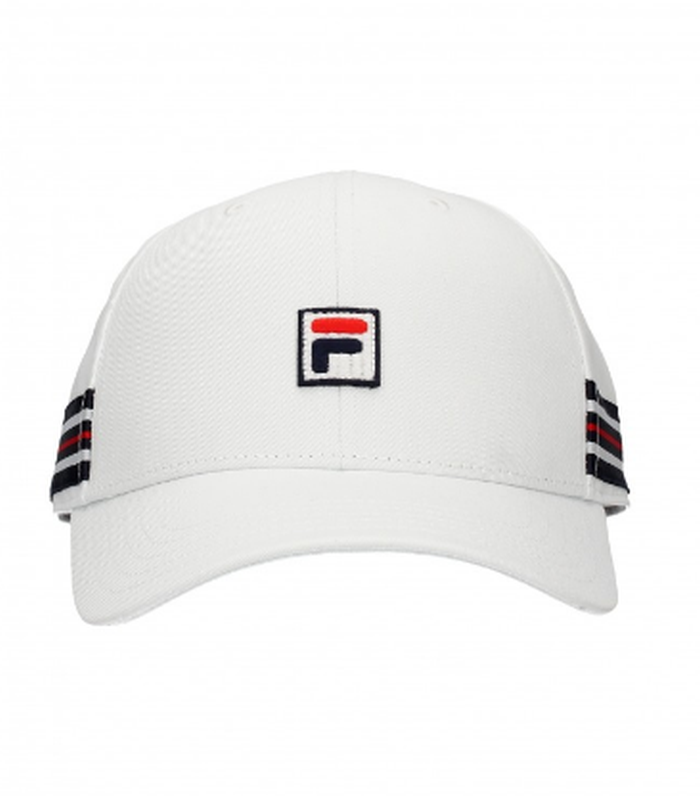 Fila 6 Panel Cap Heritage Tape - blanc de blanc