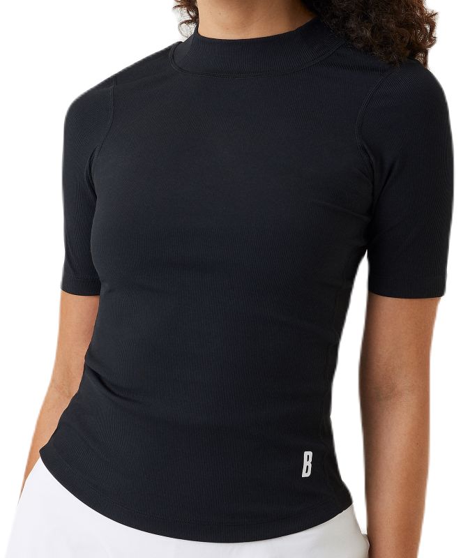 Björn Borg Ace Rib T-Shirt - black beauty Björn Borg Ace Rib T-Shirt - black beauty