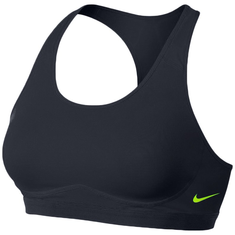  Tenisowy Nike Pro Fierce Bra - black/volt