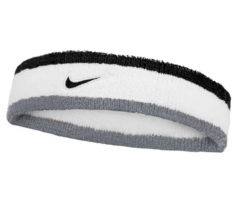 Nike Swoosh Headband - white/cool grey/black