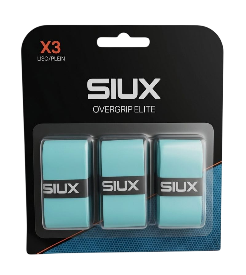 Siux Overgrips Elite 3P - turquoise