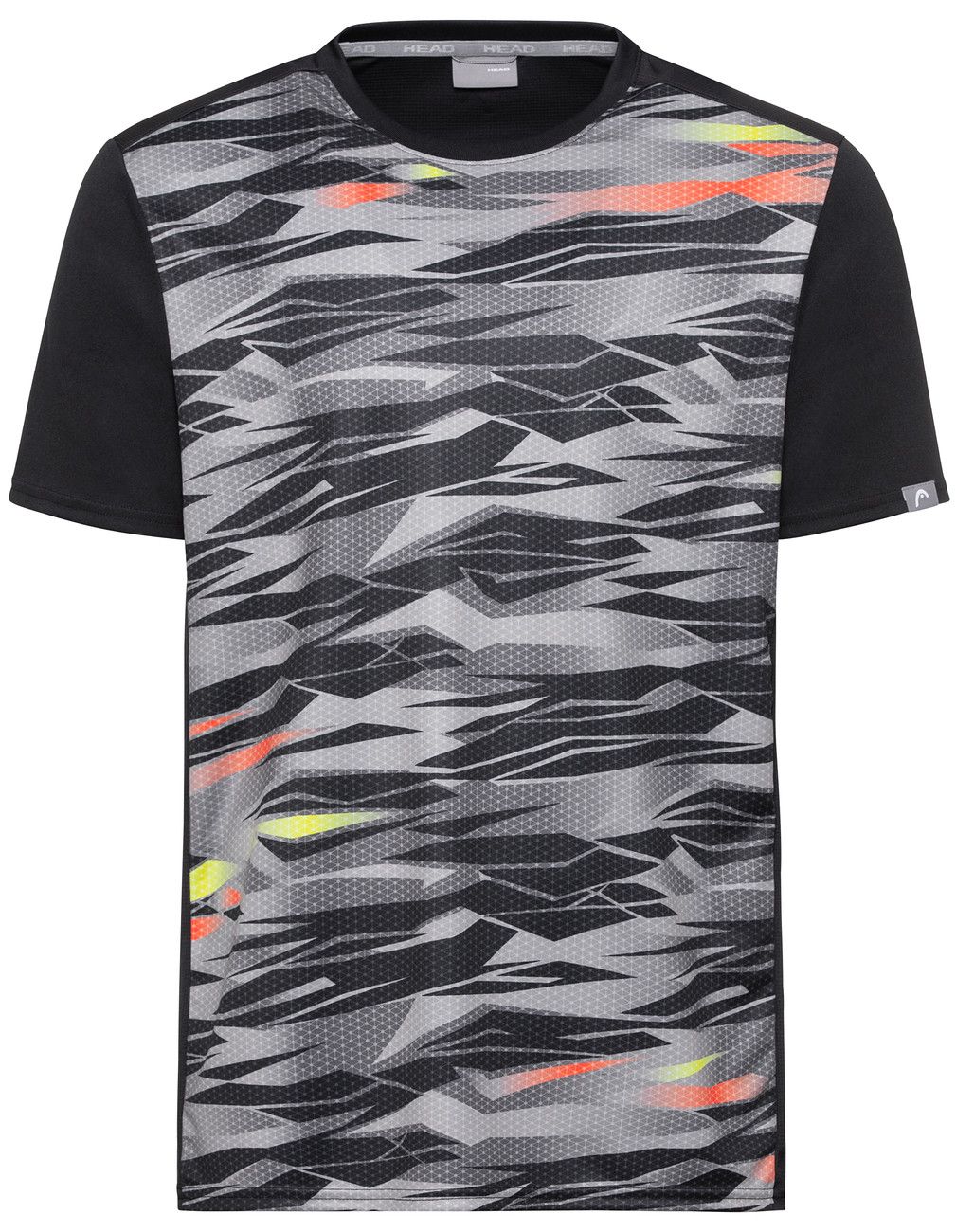 Head Slider T-Shirt M - black/grey/red