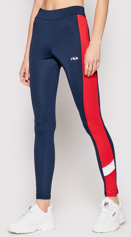 Fila Alya Blocked Tights Women - black iris/true red/bright white