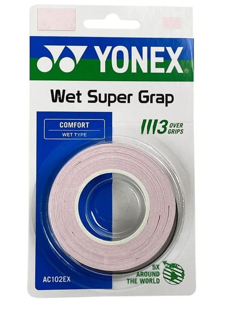 Yonex Super Grap 3P - mist pink Yonex Super Grap 3P - mist pink