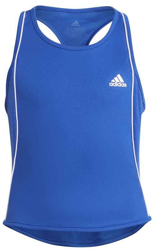 GT6964_APP_photo_front-center_white Adidas Girls Pop Up Tank - blue/white