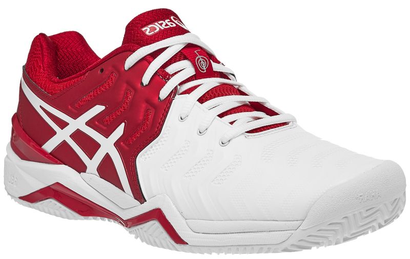 asics-gel-resolution-novak-clay-classic-red-white-silver-1 Asics Gel-Resolution Novak Clay - classic red/white/silver