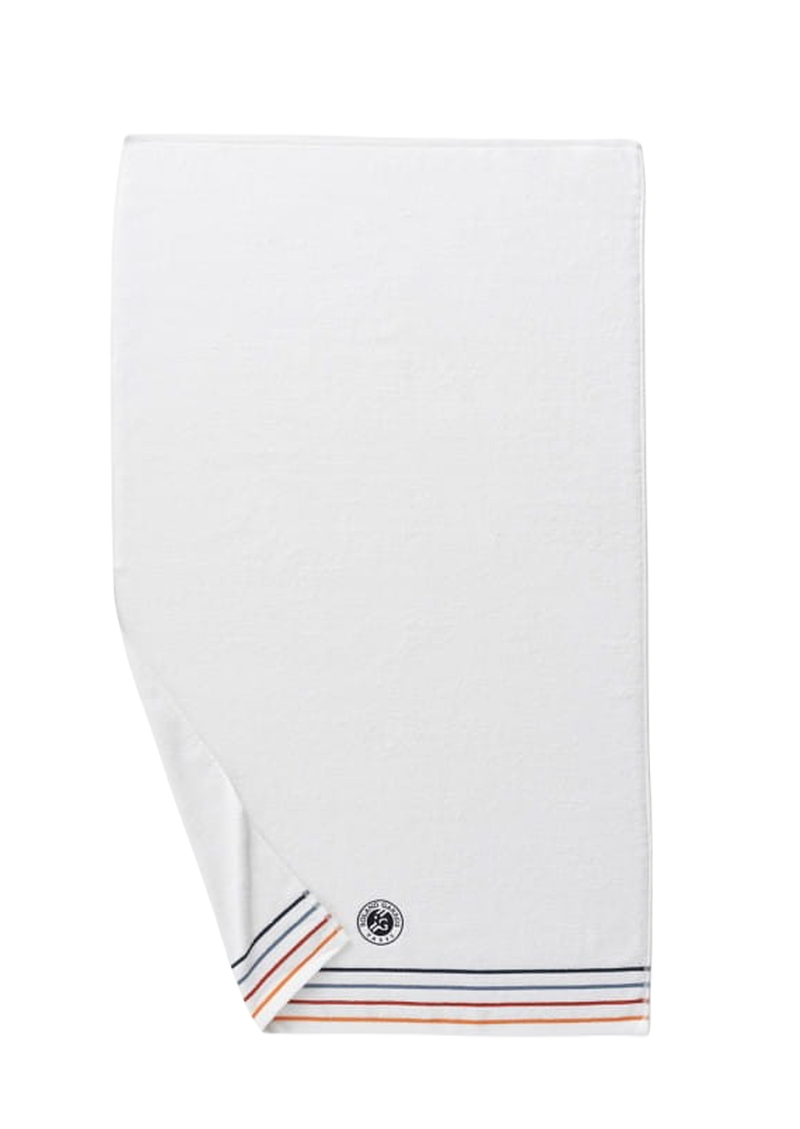 Roland Garros Ace RG 2024 Bath Towel - white