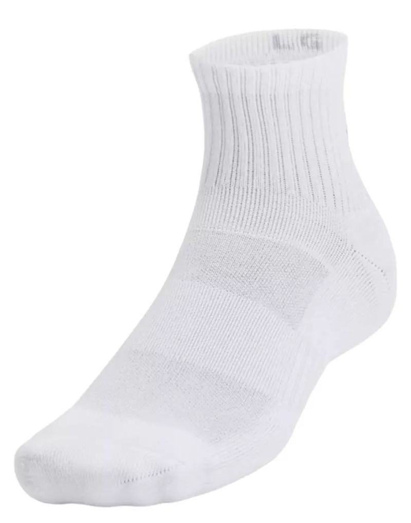 Under Armour Training Cotton Quarter-Crew 3P - white 