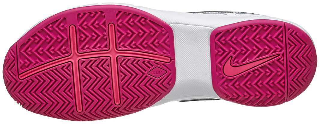  Nike Air Vapor Advantage Clay - white/dark grey/hyper pink/vivid pink