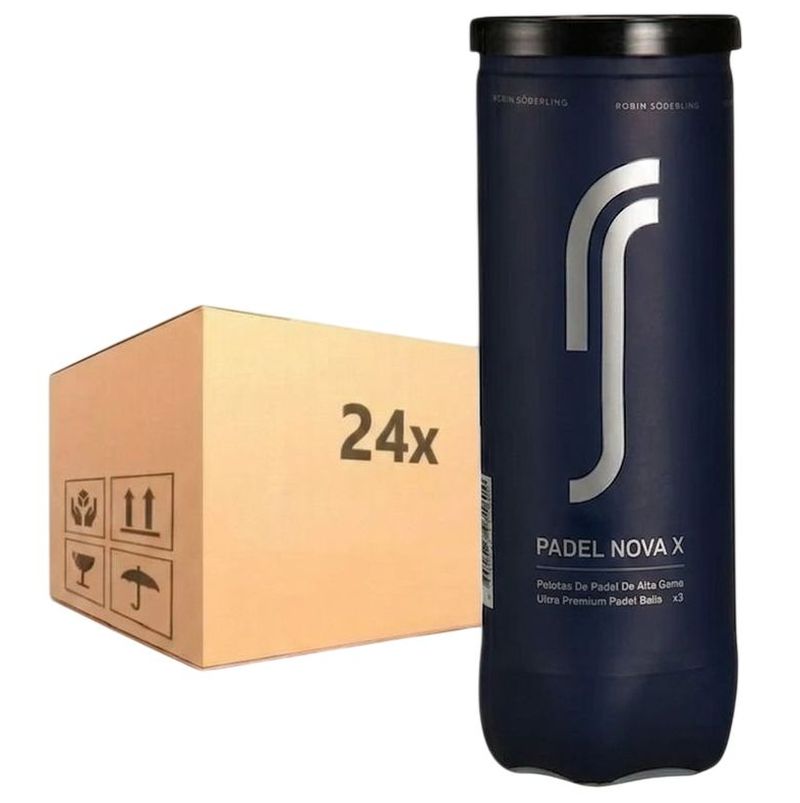 Piłki do padla Robin Soderling Nova X 24x 3B