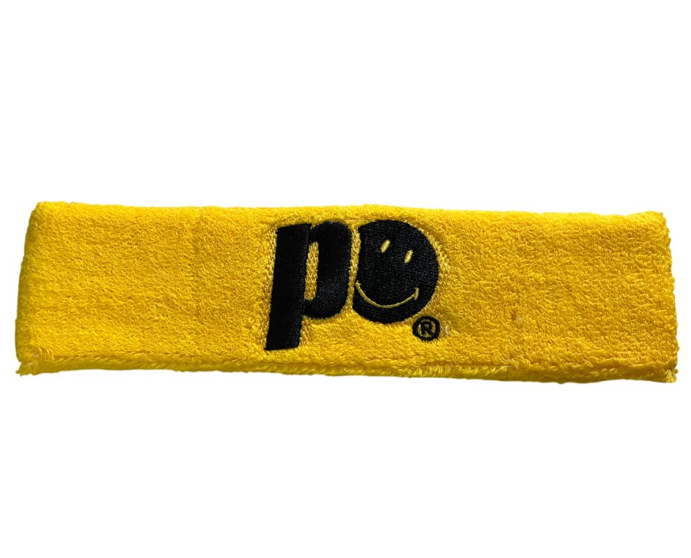 Prince X Smiley Headband - yellow