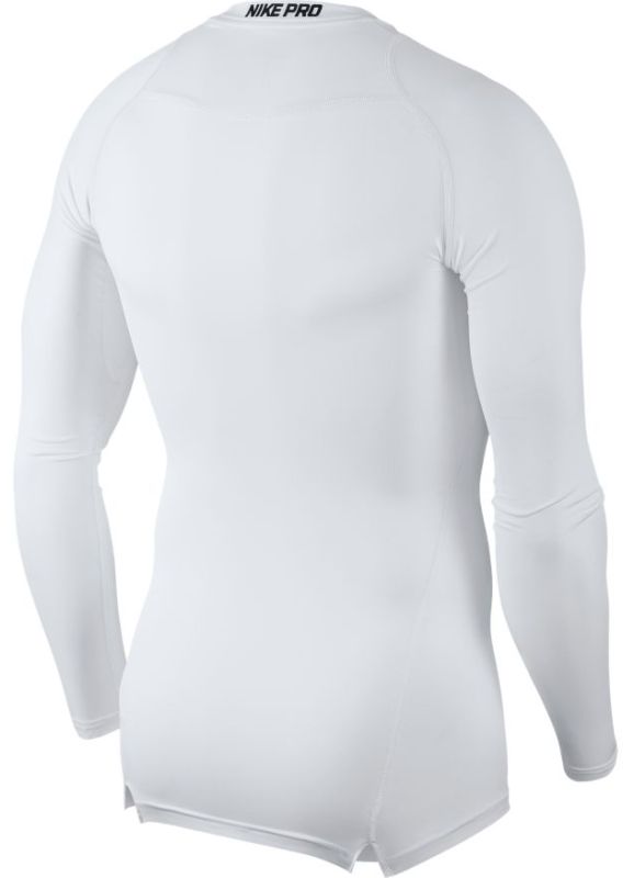 nike-pro-ls-comp-top-white-black-black-2 Nike Pro LS Comp Top - white/black/black