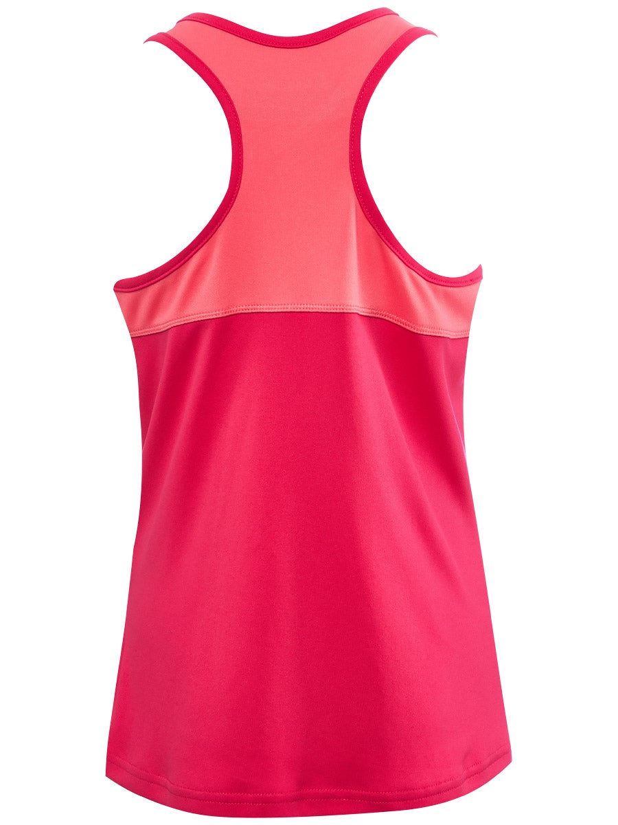 Babolat Play Tank Top Girl - red rose