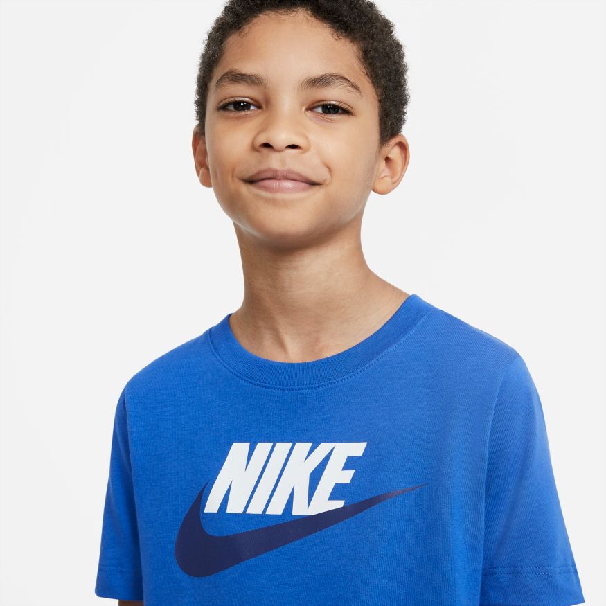 Nike Swoosh Tee Futura Icon TD - game royal
