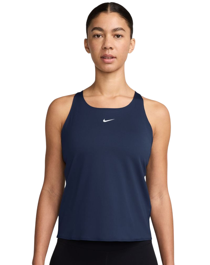 Nike Dri-Fit Pro Tank - midnight navy/white