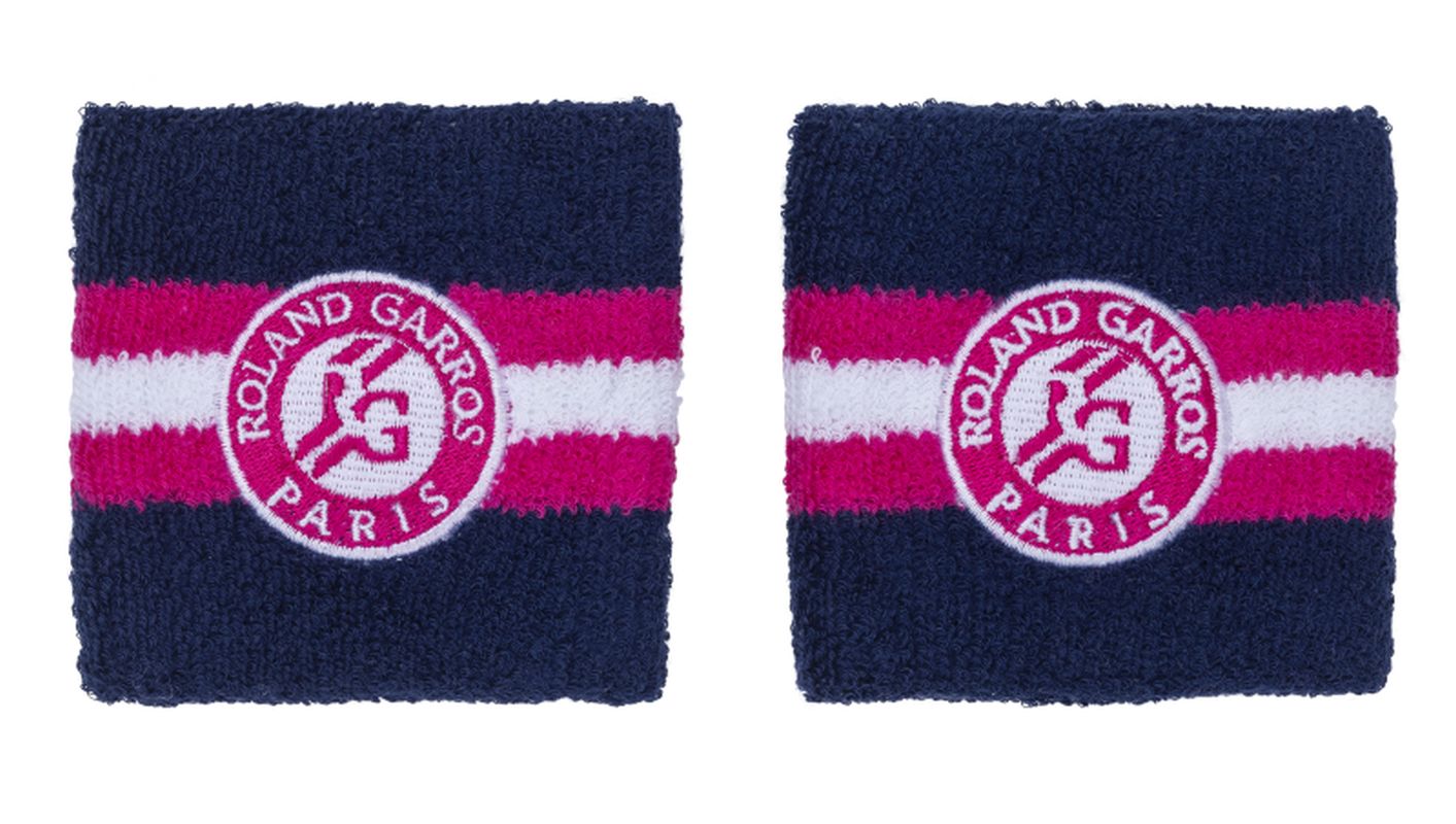 Roland Garros 2024 Wristbands - navy/rose