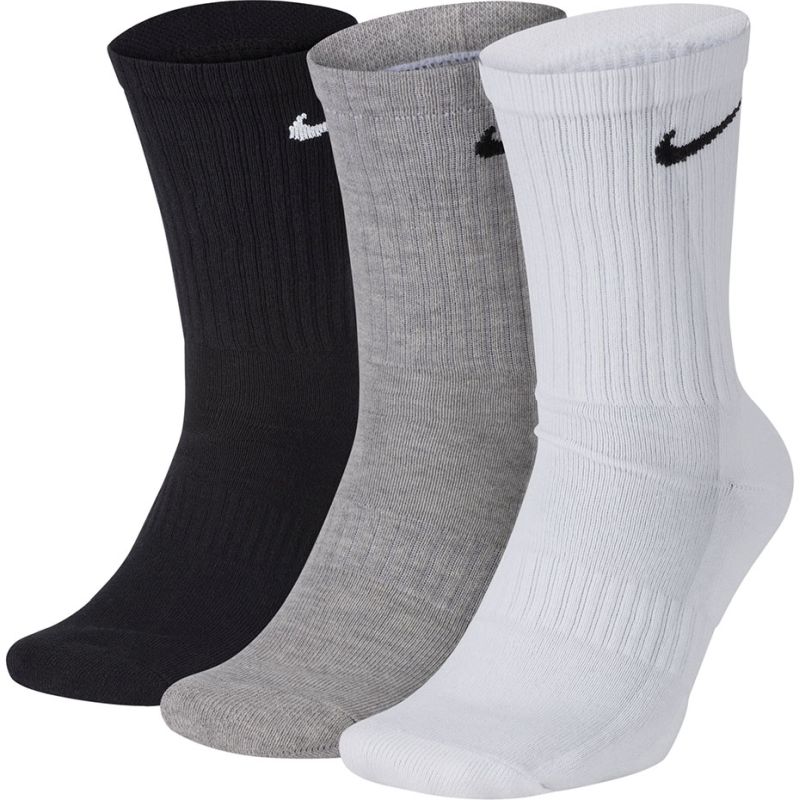 Nike Everyday Cotton Cushioned Crew 3P - multi-color