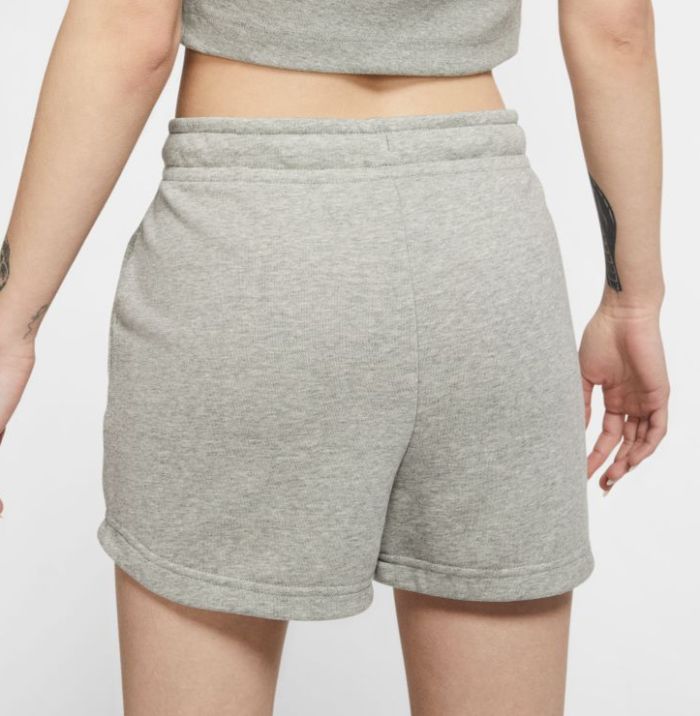 nike-sportswear-essential-short-french-terry-w-dark-grey-heather-white-4 Nike Sportswear Essential Short French Terry W - dark grey heather/white