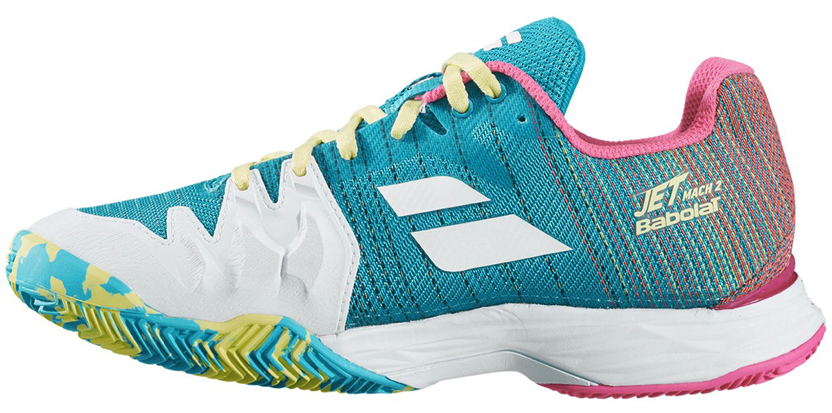 babolat-jet-mach-ii-clay-women-capri-breeze-pink-2 Babolat Jet Mach II Clay Women - capri breeze/pink