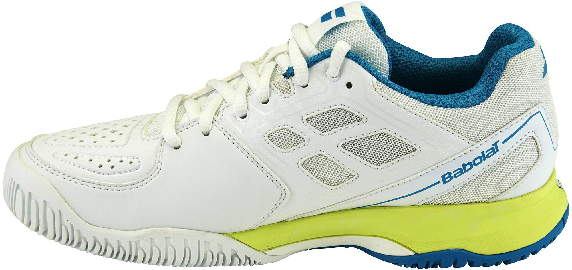 babolat-pulsion-all-court-w-white-blue-1 Babolat Pulsion All Court W - white/blue