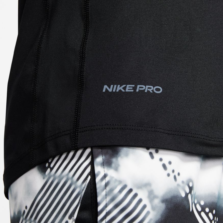Nike Pro SS FTTD Top - black/white