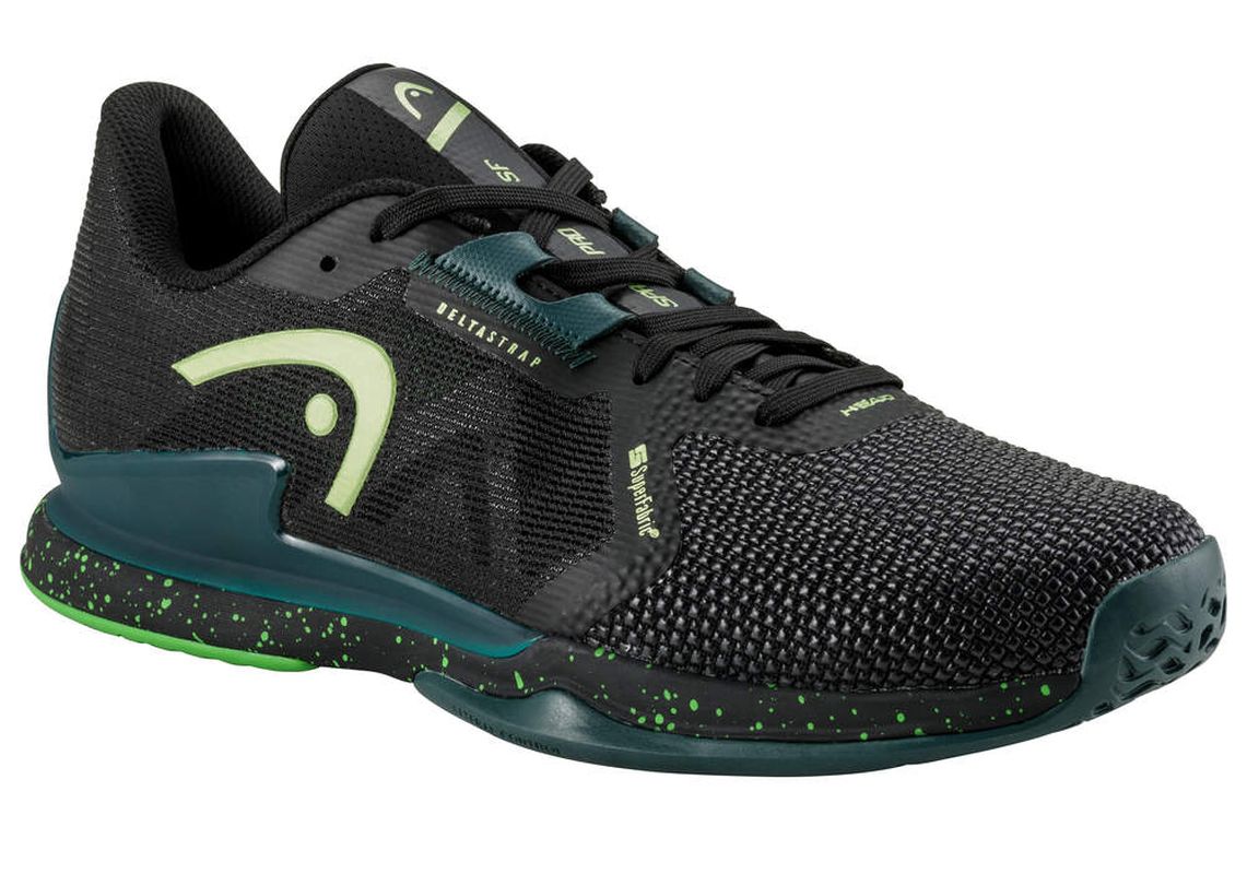 Head Sprint Pro 3.5 SF - black/forest green