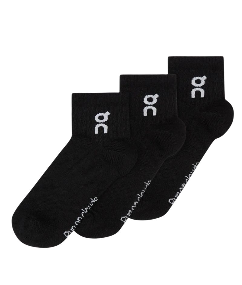 On Logo Mid 3P - black