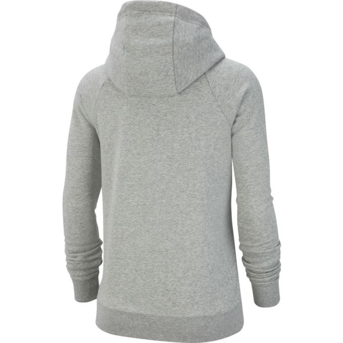 Nike Sportswear Essential Hoodie FZ Fleece W - dark grey heather/white