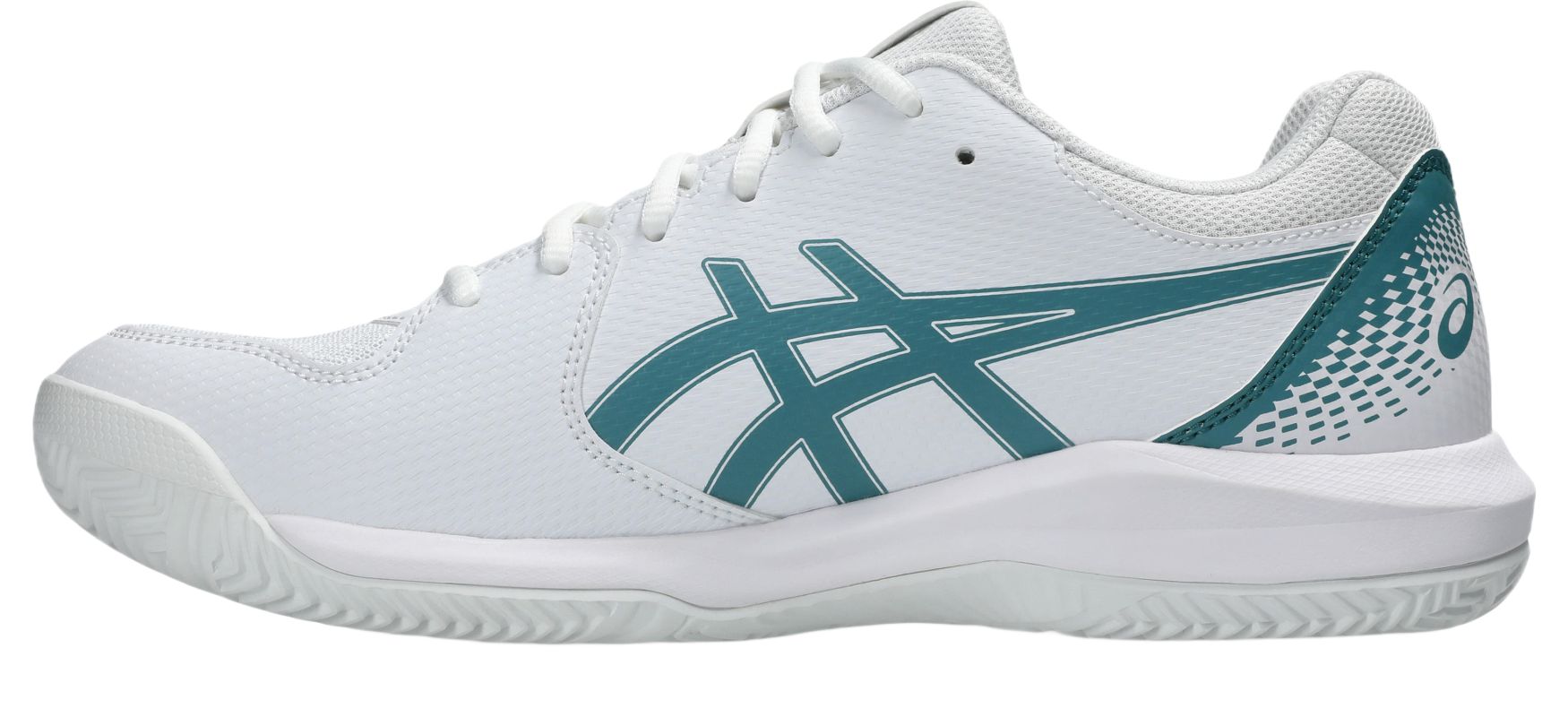 Asics Gel-Dedicate 8 Padel - white/misty pine Asics Gel-Dedicate 8 Padel - white/misty pine