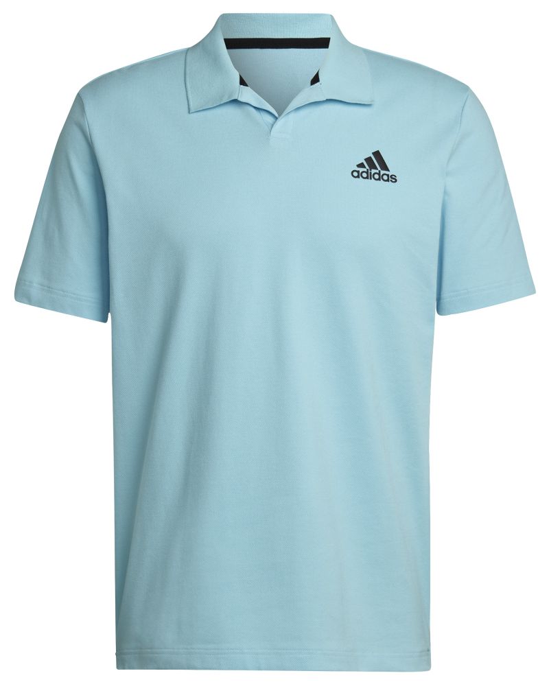 Adidas Club House 3-Bar Tennis Polo Shirt - bliss blue