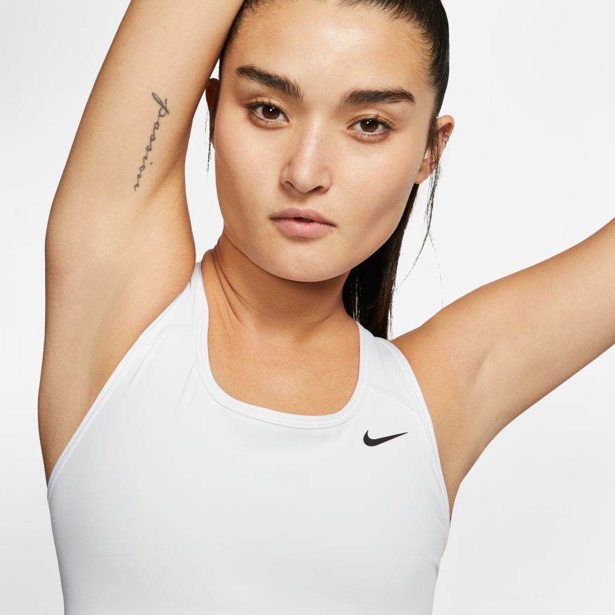 Nike Swoosh Bra Non Pad - white/black