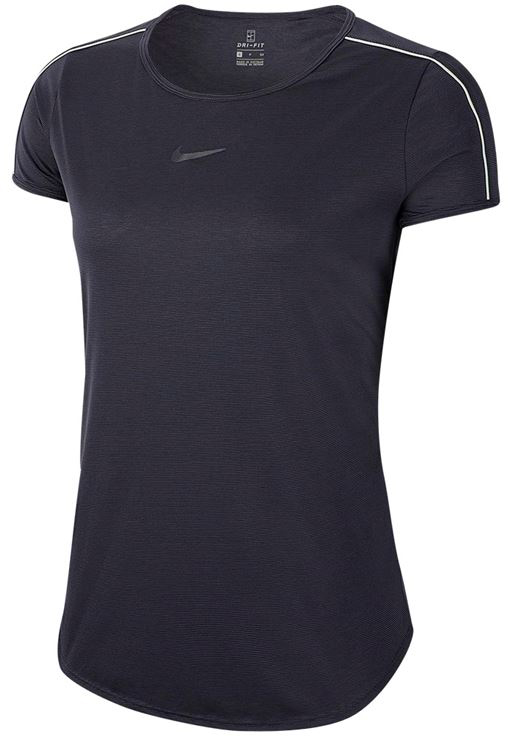 Nike Court Dry Top - gridiron/white/white/gridiron Nike Court Dry Top - gridiron/white/white/gridiron