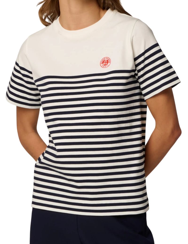 Roland Garros Heritage Tara - white/navy 