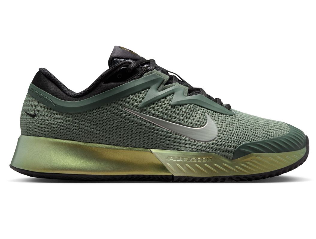 Męskie buty do padla Nike Zoom Vapor Pro 3 Clay Premium - camo green/pure platinum/metallic gold