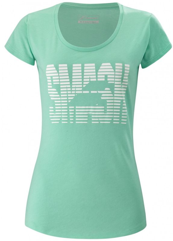 babolat-exercise-massange-tee-w-cockatoo-heather-1 Babolat Exercise Massange Tee W - cockatoo heather