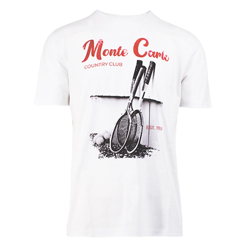 Monte-Carlo Country Club B&W T-Shirt