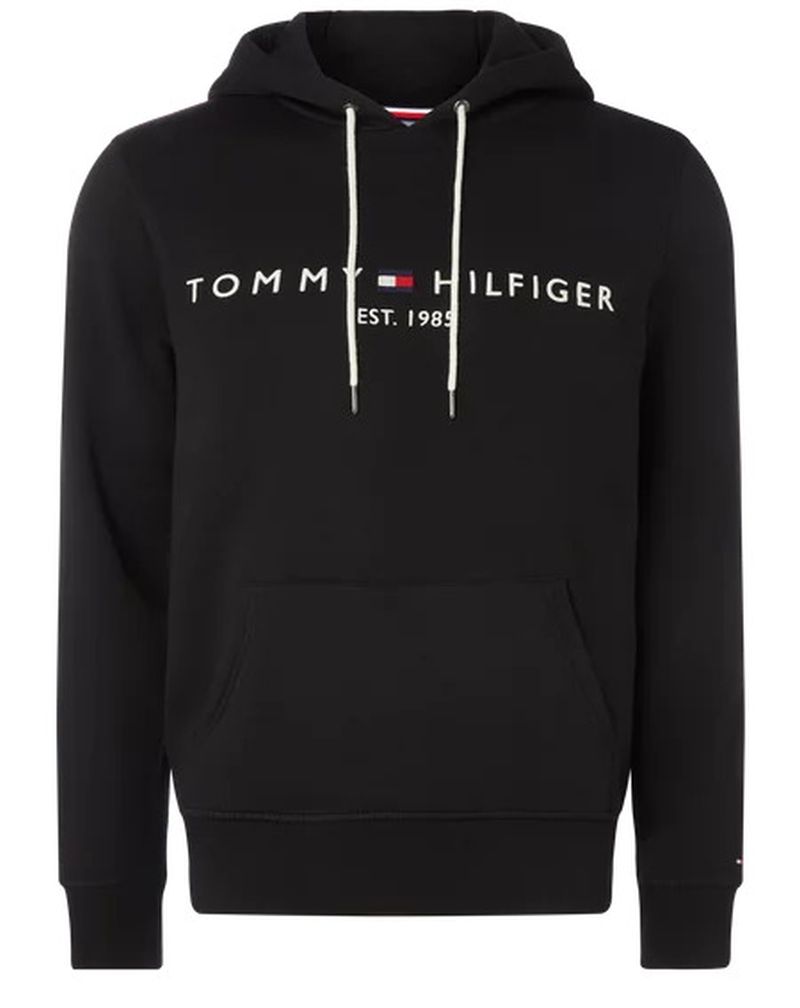 Tommy Hilfiger Core Tommy Logo Hoody - jet black